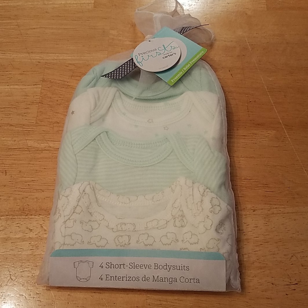 Carters 4 pack onsies